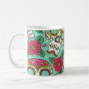 Recherche de motif mexicain tasses Fleur