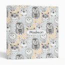 Search for owl pattern binders Owls