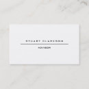 Recherche de businesscards de mandataire cartes visite Minimal