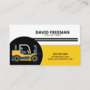 Search for forklift business cards Vehicle