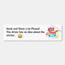 Search for comedy bumper stickers Car