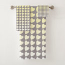 Search for yellow and grey bath towels Gradient