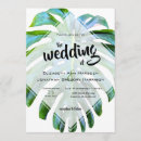 Search for monstera leaf wedding invitations Elegant