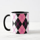 Search for pink argyle mugs Diamond