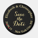 Search for elegant save the date magnets Typography
