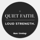 Search for quiet stickers Minimalist design