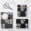 Search for farm wrapping paper Cow lover