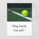 Search for funny tennis postcards Player