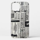 Search for old newspaper iphone cases Texture