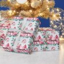 Search for yoga christmas wrapping paper Santa