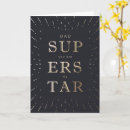 Search for superstar cards For him