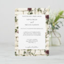Recherche de brique rouge invitations Rose