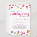 Search for colors birthday invitations Kids