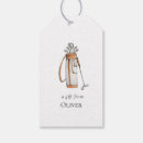 Search for golf gift tags Watercolor