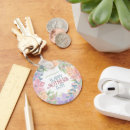 Search for watercolor flower keychains Mother