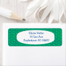 Search for curve return address labels Green