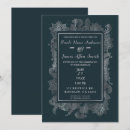 Search for misty blue invitations Modern