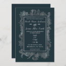 Search for misty blue invitations Modern