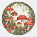 Recherche de champignons autocollants Fleur sauvage