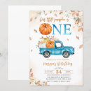 Search for blue truck invitations Pumpkin patch