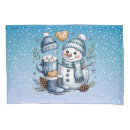 Search for snowman pillowcases Cute