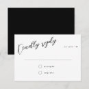 Search for without meal choice wedding rsvp cards Simple