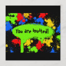 Search for paint ball invitations Splat