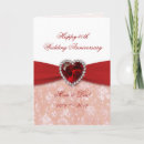 Search for 40th wedding anniversary cards Ruby