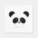 Recherche de panda kawaii serviettes Mignon