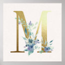 Search for monogram m art Floral