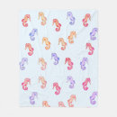 Search for seahorse blankets Nautical