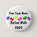 Search for awareness walk buttons Autism
