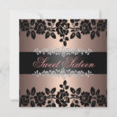 Search for lights square invitations Black