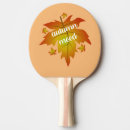 Recherche de chute raquettes ping pong Feuille