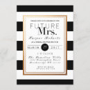 Search for black and gold bridal shower invitations Chic