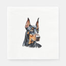 Recherche de doberman serviettes Animal