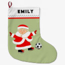 Search for soccer christmas stockings Team