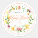 Search for babyshower stickers Watercolor