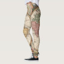 Search for world map leggings Country
