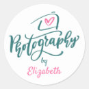 Recherche de photographers autocollants Typographie