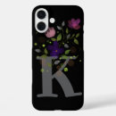 Search for initial k iphone cases Floral