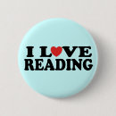 Search for i love reading buttons Librarian
