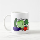 Search for cute vegetarian mugs Vegetables
