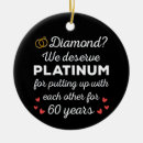Search for 60th anniversary ornaments Couple