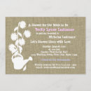 Search for watering can bridal shower invitations Rustic