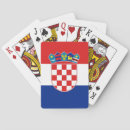 Recherche de drapeau croate jeux de cartes Zagreb