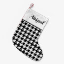 Search for black and white christmas stockings Pattern