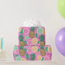 Recherche de thème de plage papier cadeau Ananas