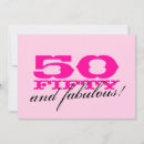 Search for women 50th birthday invitations Fifty
