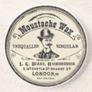 Search for moustaches coasters Vintage